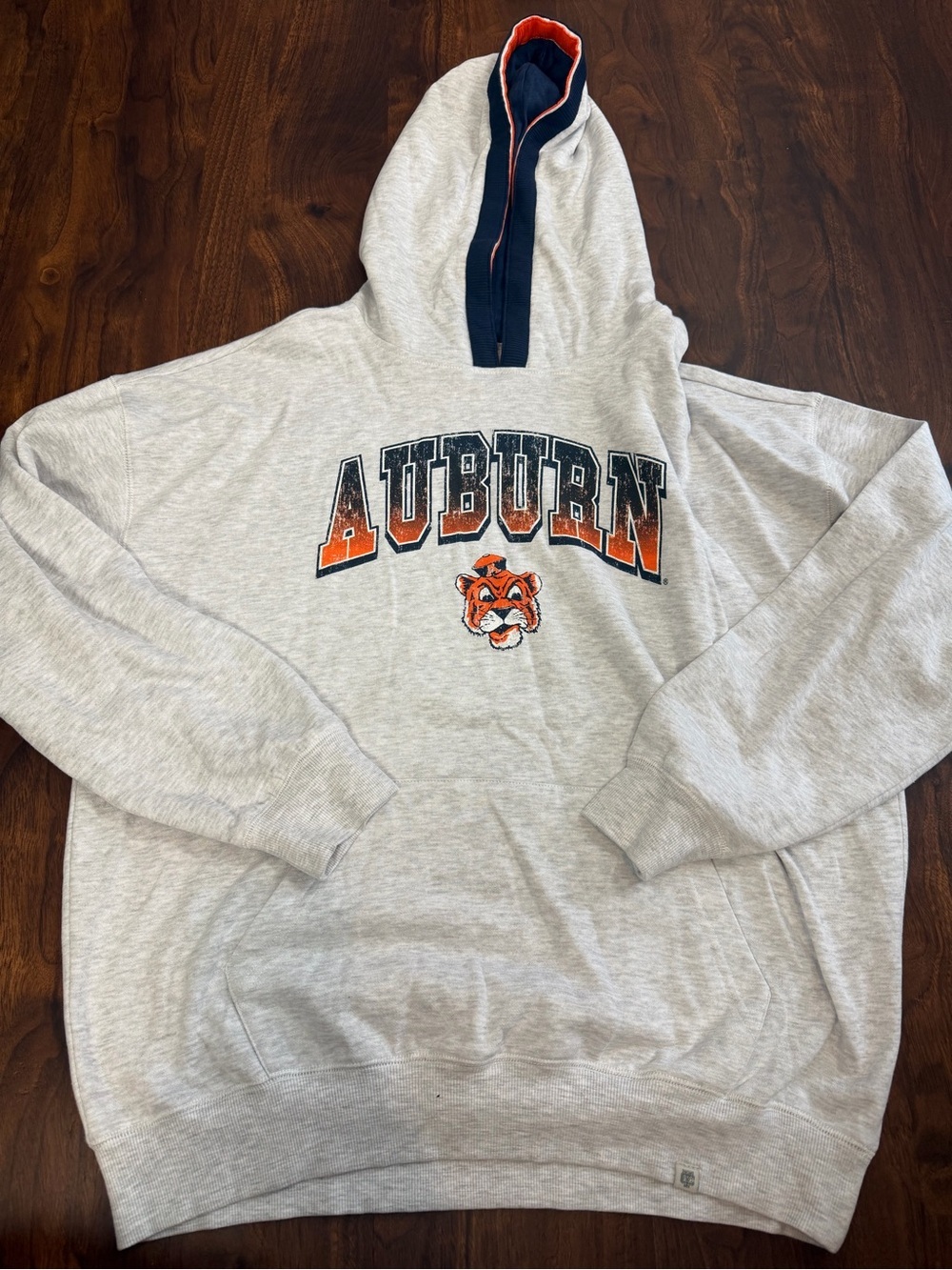 The Yard Colosseum Auburn Tigers Grey Hoodie